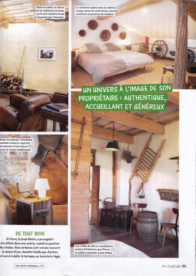 Hotel Le Moulin De Chamambard Saint-Denis-les-Bourg Exterior foto